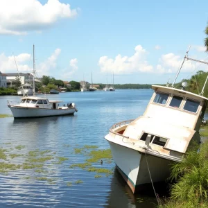 Abandoned boats in Charleston waterways posing environmental risks